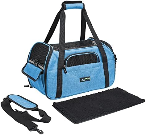 JESPET Soft-Sided Airline-Approved Dog & Cat Carrier Travel Bag - Image 4