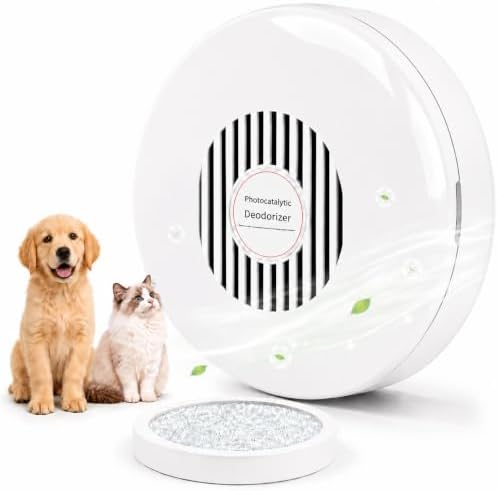 Cat Litter Deodorizer, Ozone-Free Photocatalytic Litter Box Odor Eliminator by welldeco