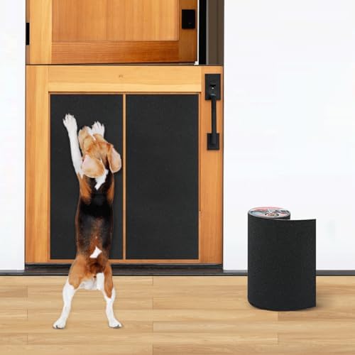Pet Nail Self Adhesive Replacement Emery Paper, 10in*13ft, Black by Astfys