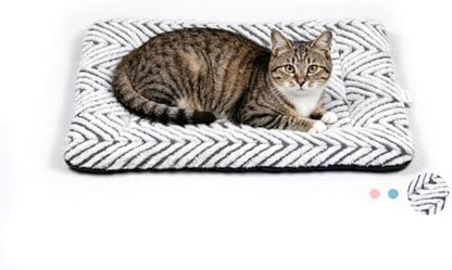 Mora Pets Cat Beds for Indoor Cats Washable Cat Mat Bed Flat Dog Crate Pad by MoraPets