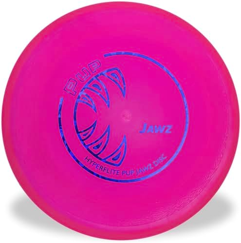 Hyperflite Pup Jawz Puncture Resistant Dog Flying Disc, Small Dogs by Hyperflite