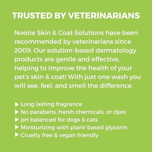 Nootie Cucumber Melon Pet Shampoo for Dogs & Cats, Gentle Oatmeal Formula - Image 3