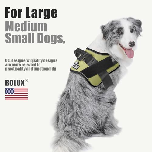 Dog Harness, No-Pull Reflective Dog Vest, Breathable Adjustable Pet Harness with Handle for Outdoor Walking - No More Pulling, Tugging or Choking - Image 5