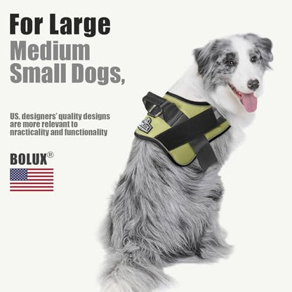 Dog Harness, No-Pull Reflective Dog Vest, Breathable Adjustable Pet Harness with Handle for Outdoor Walking - No More Pulling, Tugging or Choking - Image 5