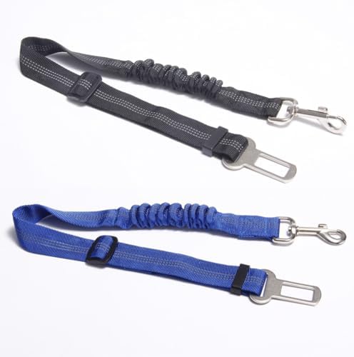 Dog Seat Belts for Cars, Adjustable Elastic Bungee Pet Seat Belt - Image 5