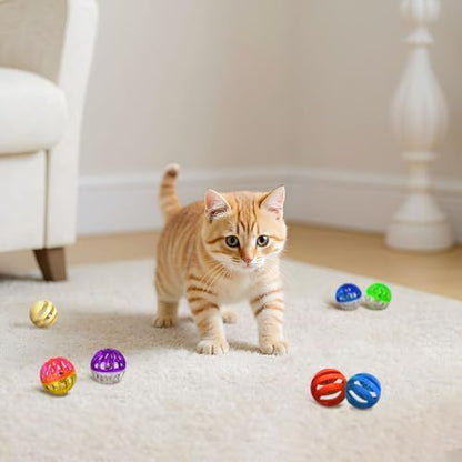 Cat Toys for Indoor Cats, 20 Packs Cat Toys Balls - Image 5