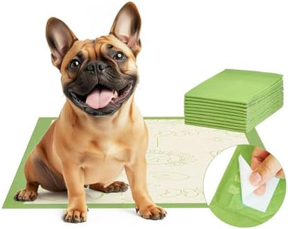 Gardner Pet Pee Pads for Dogs 19"X30" with Adhesive 10 Count, Large Disposable Dog Pee Pads, Non-Slip Puppy Training Pads for Crate/Cage/Carrier by GardnerPet