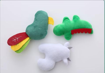 Catnip Toy, Cat Plush Chew Toy, Teeth Grinding Catnip Toy Cow Pet Supplies - Image 5