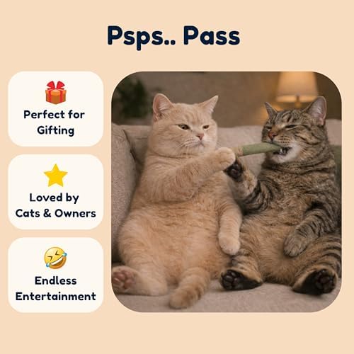 Kitty Kush Catnip Pre-Roll Toys (3-Pack) – Funny Catnip Toys for Cats – Interactive Cat Toy Set for Indoor Cats – 100% Catnip Filled - Image 3