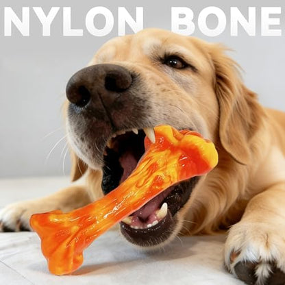3-Pack Dog Chew Toys for Aggressive Chewers, Medium Large Breed - Image 3