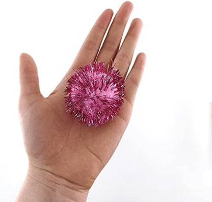 20 Pcs Assorted Color Flash Balls Cats Toy Balls - Image 3