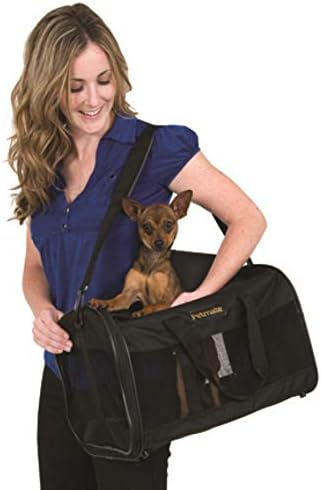 Petmate Kennel Cab Soft-Sided Dog & Cat Carrier, up to 10lbs, 17in, Black - Image 3