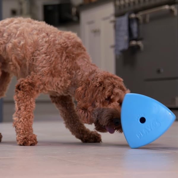 Roolo Dog Treat Dispenser Toy – Dog Toys Interactive Enrichment Puzzle Feeder for All Dog Sizes and Breeds – Durable Slow Feeder for Mental Stimulation & Boredom Relief Gifts for Dogs