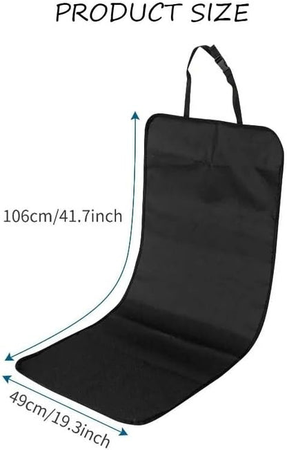 Car Seat Protector Waterproof Dog Car Seat Cover Scratch-Proof Universal Front Seat Covers Non-Slip Pet Passenger Seat Cover Protector for Dogs Cats Pets Cars Trucks SUVs Keeps Seats Clean