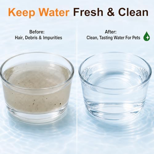 4L Cat Water Fountain Filters, 8-Pack Replacement Filters for YSJ402 - Image 7