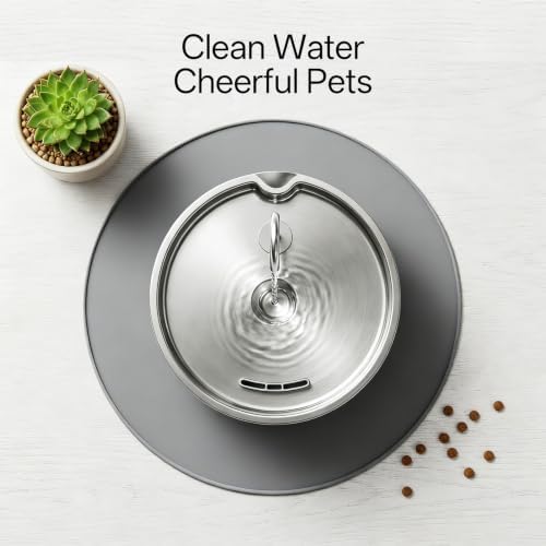 Stainless Steel Dog Water Fountain 12L for Large Dogs - Image 4