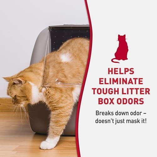 Nature's Miracle Litter Box Deodorizer Powder, Cat Odor Control | Unscented | 20 Ounces | Pack of 6 - Image 3