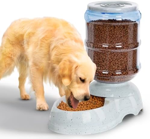 Kenond 11L Gravity Automatic Dog Feeder, Dog Food Dispenser for Large Breed by Kenond