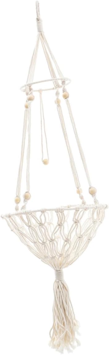Cat Hammock Bed 40cm Bohemian Woven Hanging Nest Wear-Resistant Pet Hammock for Indoor Cats and Kittens to 30lbs
