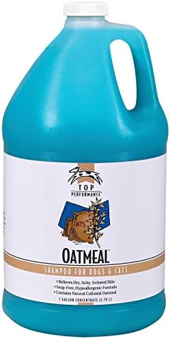 Top Performance Oatmeal Dog and Cat Shampoo, 1-Gallon by PetEdge