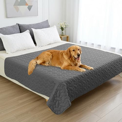 Ameritex Pet Bed Cover Dog Bed Blanket for Sofa and Furniture Waterproof New Pattern Design (40x50 Inch, Dark Grey) - Image 6