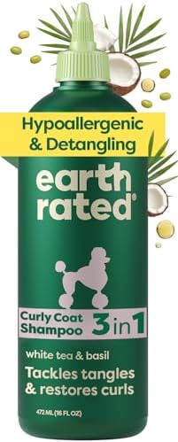 Earth Rated Detangler Hypoallergenic Dog Shampoo & Conditioner, 16 oz by EarthRated