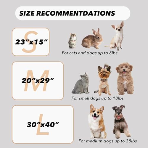 1 Pack 3 Small Puppy Blankets Super Soft Warm Sleep Mat Fluffy Premium Fleece Pet Blanket Flannel Throw for Dog Puppy Cat - White Paw Print Small(23"x15") - Image 5
