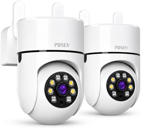 AI Indoor Security Camera, Smart Pet Camera with Phone App, US Cloud by PBSEV