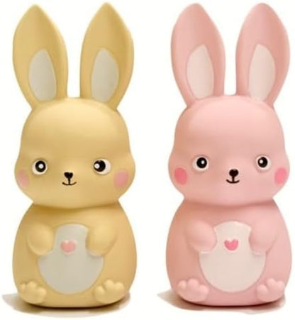 Rubber Squeaky Dog Toys, Latex Dog Squeaky Toys, Easter Bunny Dog Toy, Small, 2 Pack