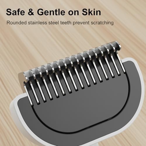 WYuZe Cat Brush for Dematting & Shedding, Pet Deshedding Brush for Indoor Small Dogs & Cats, Short Haired Professional Grooming Comb - Image 3