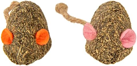 SmartyKat Instincts Mouser Mayhem HappyNip Cat Toy, Compressed Catnip & Silverine-Shaped Mice, Mentally Stimulating, Durable & Less Mess, 2-Pack - Image 6