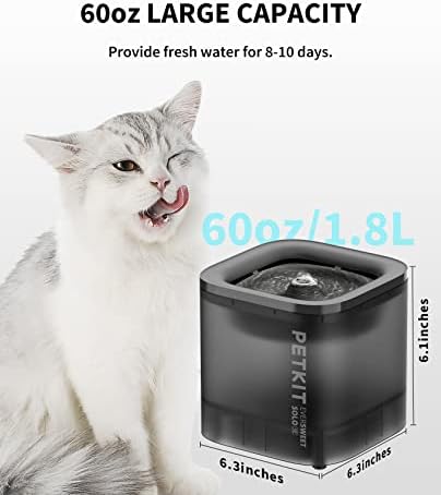 PETKIT Eversweet Solo SE Cat Water Fountain 65oz/1.85L Wireless Pump - Image 2