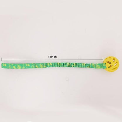 Dog Ball On a Rope Dog Toy, Dog Rope Toys with Handle for Tug, Tug Ball Toy for Small Medium Large Dogs Ideal for Interactive Dog Training and Dogs of All Ages | 45cm (18inches) in Size