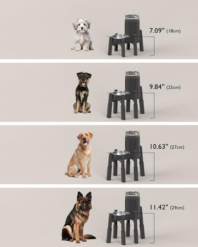 CZPET Dog Water Dispenser Stand, Pet Automatic Feeder Holder, Stand Only - Image 6