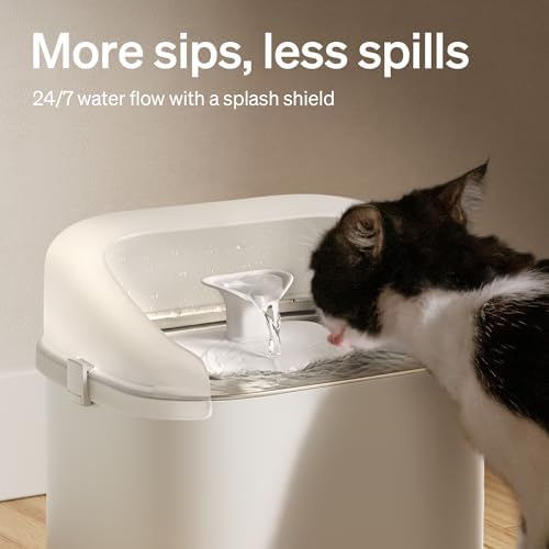 PETLIBRO Splash Shield for 3L Dockstream 2 Cat Water Fountain, Spill Guard Cover Compatible with PLWF106, PLWF116, PLWF305, Easy-Clean Pet Fountain Accessory - Image 4
