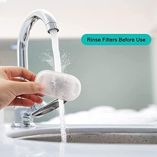 Cat Water Fountain Filters for Stainless Steel 67oz/2L Adjustable Water Flow Pet Fountain, 16 Pack Pet Replacement Filters with 16 Sponges - Image 5