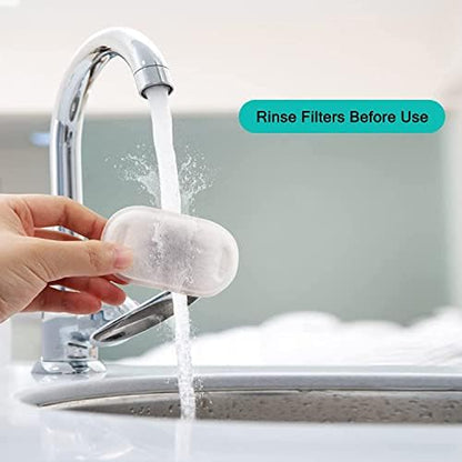 Cat Water Fountain Filters for Stainless Steel 67oz/2L Adjustable Water Flow Pet Fountain, 16 Pack Pet Replacement Filters with 16 Sponges - Image 5
