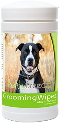 Healthy Breeds Pit Bull Grooming Wipes 70 Count by HealthyBreeds