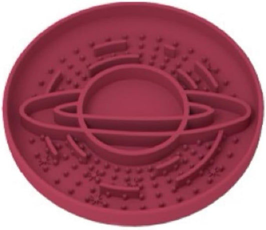 Dog Slow Feeder Bowl for Dogs and Cats Enrichment Accessories Star Planet Easy Clean Pet Slow Feeder/Suction Cups, Licking Pad for Anxiety Relief and Boredom Reduction