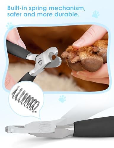 Gobeigo Heavy Duty Dog Nail Clippers for Large Dogs & Thick Nails (Black) - Image 6