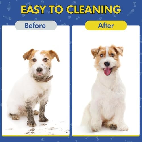 FURWEY 400PCS Pet Wipes for Dogs, Clean Paws and Butt Ears Eyes, 8x8 Inch - Image 3