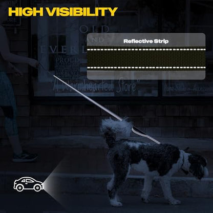 Fida 10 FT Heavy Duty Dog Leash, Dual Padded Handles for Medium Large Dogs - Image 5