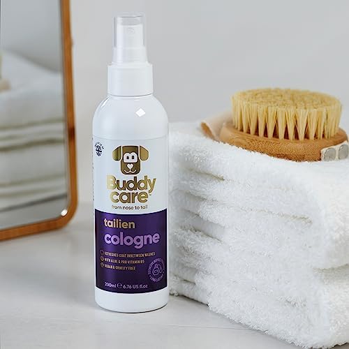 Buddycare Dog Cologne - Tailien - 200ml - Distinctive and Inspired Scented Dog Cologne - Refreshes Between Dog Washes - Image 5