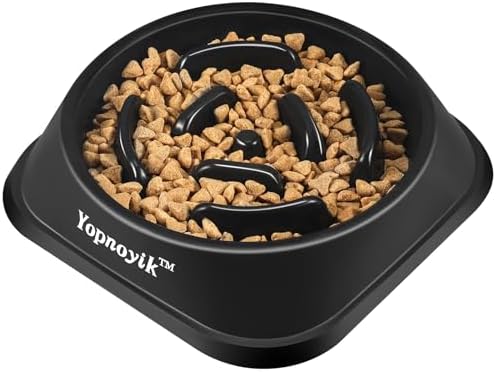 Slow Feeder Dog Bowls for Large Dogs by Yopnoyik