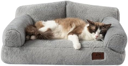 Hollypet Small Dog Large Cat Bed Puppy Couch Beds for Pets up to 25 lbs - Image 2