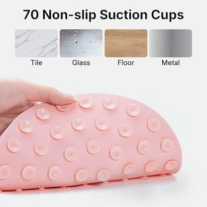 Pet Licking Mat Set with Suction Cups & Can Lid for Dogs and Cats, Food-Grade Silicone Slow Feeding Puzzle Toy, Non-Slip Dog Treat Mat for Anxiety & Boredom Relief (Mint Green) - Image 4