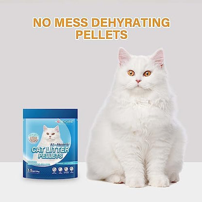 Honey Care All-Absorb Cat Litter Pellets, Zeolite, Long-Lasting Odor Control Non-climping Litter, 14 Lbs Pack - Image 6