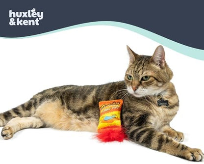 Huxley & Kent Plush Crinkle Catnip Cat Toy, Treatos Snacks - Image 3