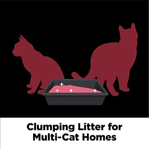 ARM & Hammer Clump & Seal Platinum Cat Litter, Multi-Cat Clumping Litter Forms Rock-Hard Clumps, Powerful Odor Eliminators with Baking Soda, 14-Day Odor Control, 18 lbs (Pack of 2) - Image 5