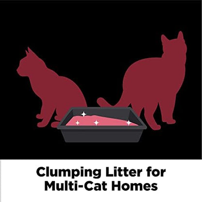 ARM & Hammer Clump & Seal Platinum Cat Litter, Multi-Cat Clumping Litter Forms Rock-Hard Clumps, Powerful Odor Eliminators with Baking Soda, 14-Day Odor Control, 18 lbs (Pack of 2) - Image 5
